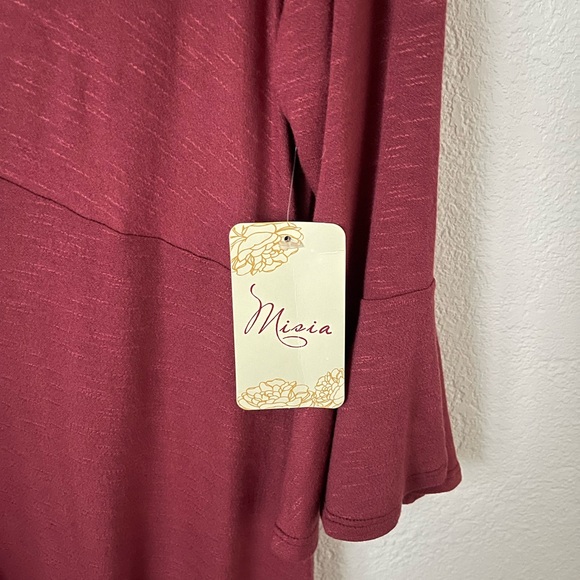 NWT Misia Tie Front Tunic - Picture 6 of 7